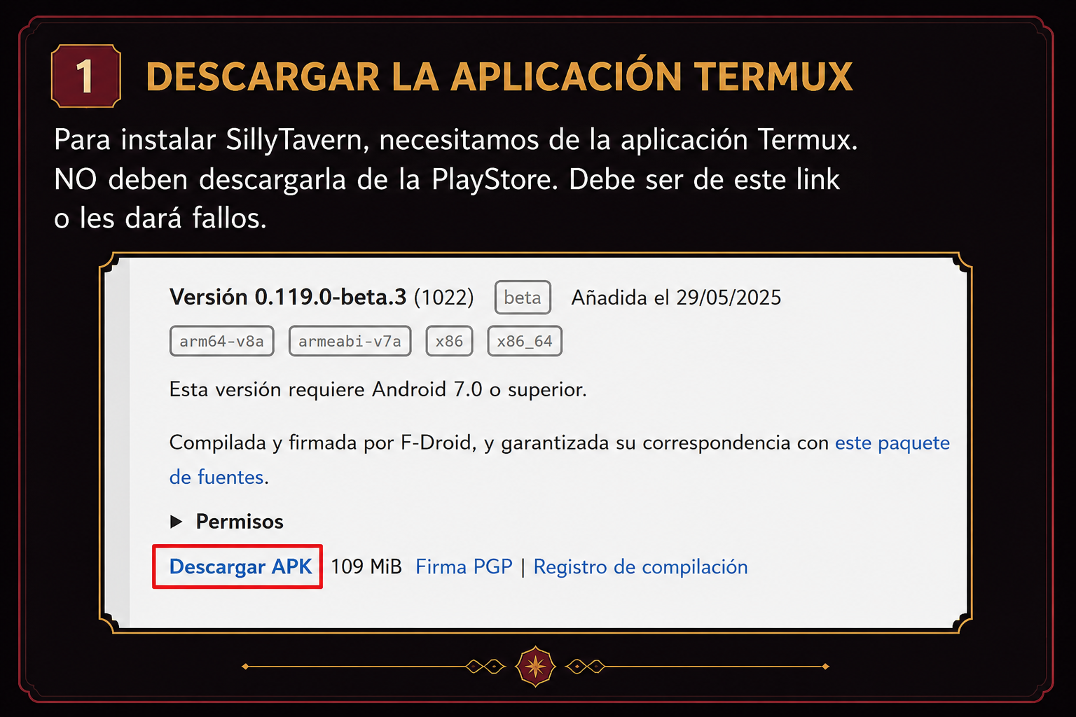 Tutorial SillyTavern - paso 1